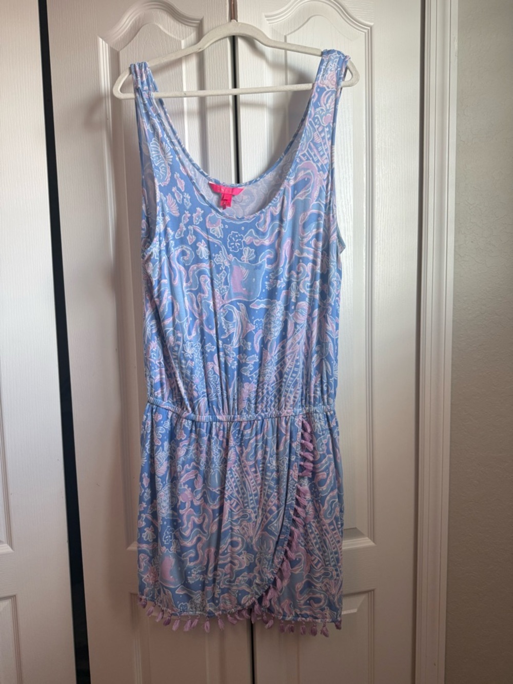 Lily Pulitzer Skort Tassel Romper